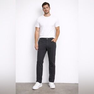 Birddogs Men’s Dark Gray Performance Pants 38x32 Chino Travel Commute